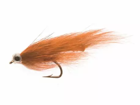 Unique Flies Mini Zonker Farry Brown