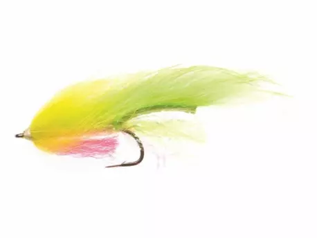 Unique Flies Zonker Minnow Chartreuse