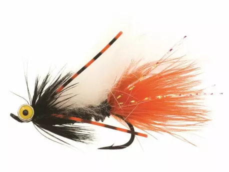 Unique Flies Zonky Orange/Black