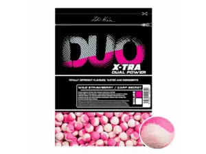 LK Baits DUO X-Tra Boilies Wild Strawberry/Carp Secret