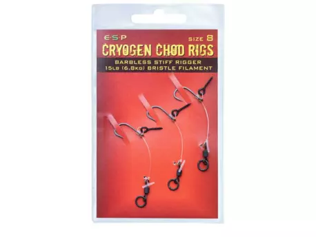 ESP hotové návazce Cryogen Chod Rig Barbless