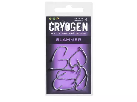 ESP háčky Cryogen Slammer Hooks Barbed vel. 4, 10 ks