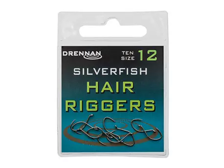 Drennan háčky bez protihrotu Silverfish Hair Riggers Barbless