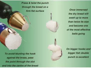 Drennan razníky Brass Bread Punches