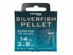 Drennan návazce Silverfish Pellet Barbless