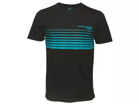 Drennan triko T-Shirt Aqua/Black vel. L