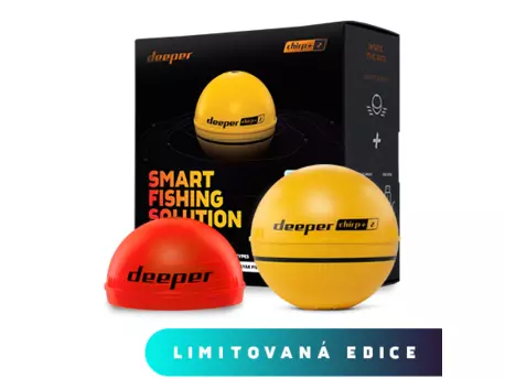 Limitovaná edice Deeper CHIRP+2 ve žluté barvě