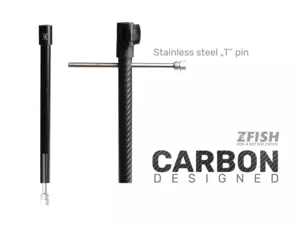 ZFISH Vidlička Carbon Drill Bankstick