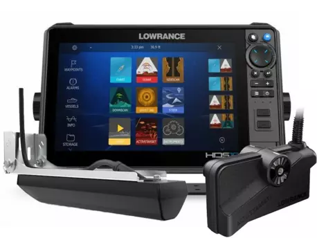 LOWRANCE HDS PRO 10 se sondou ACTIVEIMAGING HD + ACTIVE TARGET 2