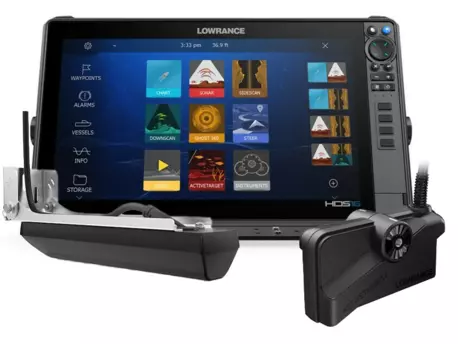 LOWRANCE HDS PRO 16 se sondou ACTIVEIMAGING HD + ACTIVE TARGET 2