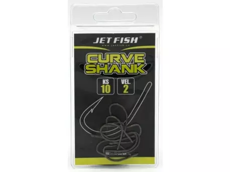 JET FISH Háčky CURVE SHANK