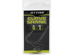 JET FISH Háčky CURVE SHANK