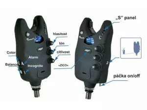 ZICO SADA UNICARP III (2 indik.+1 příjm.+kufřík)