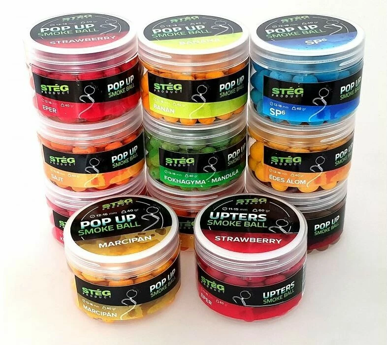 STÉG POP UP SMOKE BALL 12 - 16MM 40G