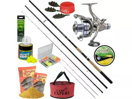 CARP EXPERT ADVANCER METHOD kompletní sada pro lov feederem 3,6m