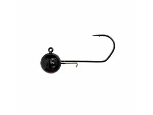 Monkey Lures Jigová hlavička MNKY 1/0 Black-Pink 3ks