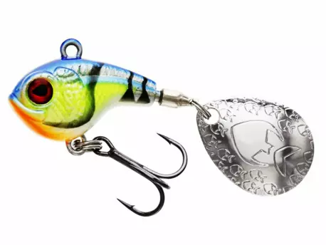 Westin DropBite Spin Tail Jig Chartreuse Blue Craw 2,6cm 8g