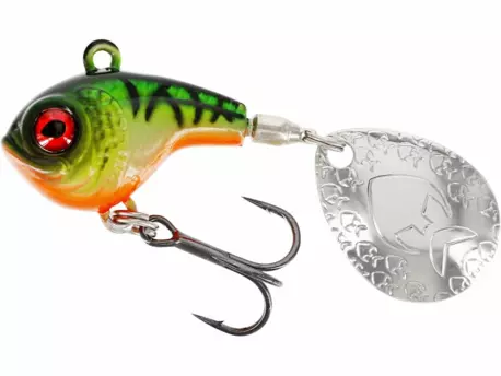 Westin DropBite Spin Tail Jig Firetiger 2,6cm 8g