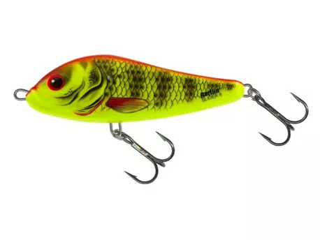 SALMO Wobler Rattlin' Slider Supernatural Bright Perch - 8 cm