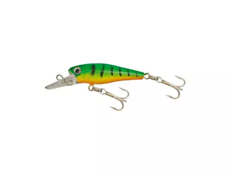 Kamasaki Wobler Perch 3 Zelená - Žlutá 4,5cm 3,5g