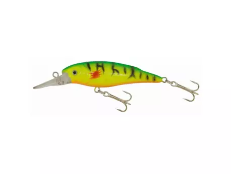 Kamasaki Wobler  Shad Zelená - Žlutá 8cm 12gr