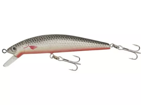 Kamasaki Wobler Minnow Stříbrná - Červená  9,5cm 3g