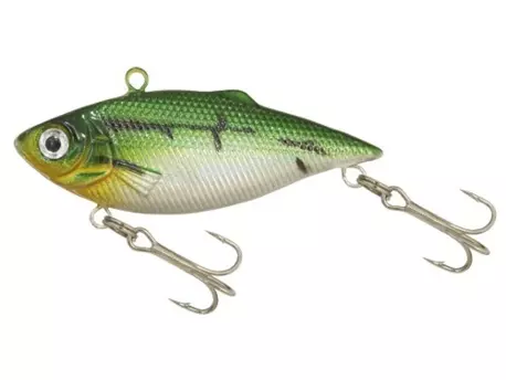 Kamasaki Wobler Vertic Zelená - Žlutá - Bílá 6cm 8g