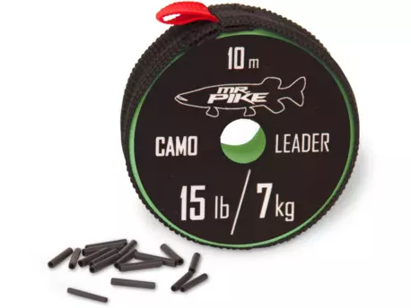 Quantum - Lanko Mr. Pike Camo Coated Leader AKCE