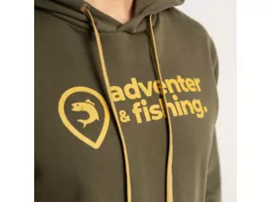 Adventer & fishing Bavlněná mikina Khaki