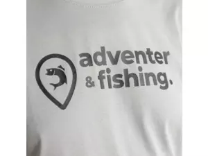 Adventer & fishing Tričko krátký rukáv Steel