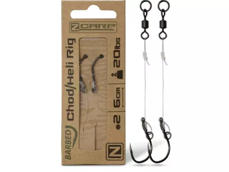 ZEBCO návazec Z-CARP™ CHOD/HELI RIG 20LBS 2KS AKCE