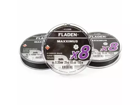 Fladen splétaná šňůra Maxximus 8X braid 0.06mm 150m