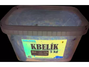 ČESKÝ PARTIKL 5kg vařený partikl MIX kbelík + DÁREK