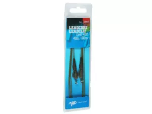 Giants fishing Montáž s olověnou šňůrkou Leadcore 45Lb Leadclip (2ks) 100cm