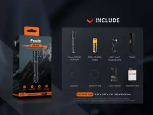 FENIX Nabíjecí LED svítilna PD35R