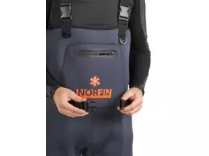 Norfin brodící kalhoty Waders Shadow Neoprene Bootfoot vel. 45-XL