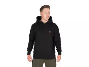 FOX Mikina COLLECTION HOODY BLACK & ORANGE AKCE