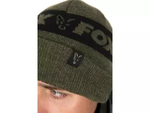 FOX Čepice COLLECTION BEANIE HAT - GREEN & BLACK