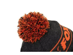 FOX Čepice COLLECTION BOBBLE - BLACK & ORANGE