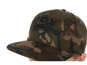 FOX kšiltovka CAMO FLAT PEAK SNAPBACK CAP