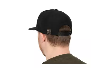 FOX kšiltovka BLACK/CAMO FLAT PEAK SNAPBACK CAP