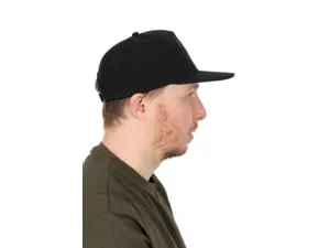 FOX kšiltovka BLACK/CAMO FLAT PEAK SNAPBACK CAP