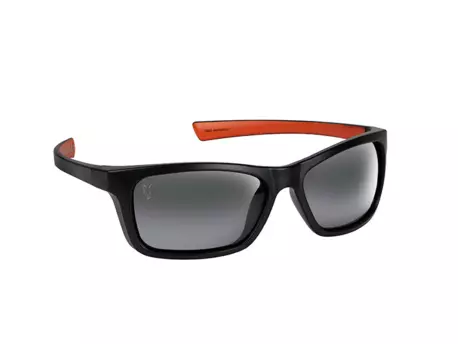 FOX Brýle COLLECTION WRAPS BLACK/ORANGE - GREY LENS