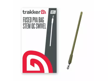 Trakker Products Trakker Dřík do inline olov Fused PVA Bag Stem - QC Swivel 5ks