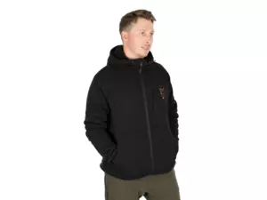 FOX Bunda COLLECTION SHERPA JACKET BLACK & ORANGE