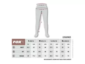 Fox Legíny WC LEGGINGS Dámské AKCE