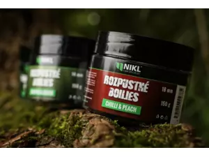 Nikl Rozpustné boilies Chilli & Peach 150g