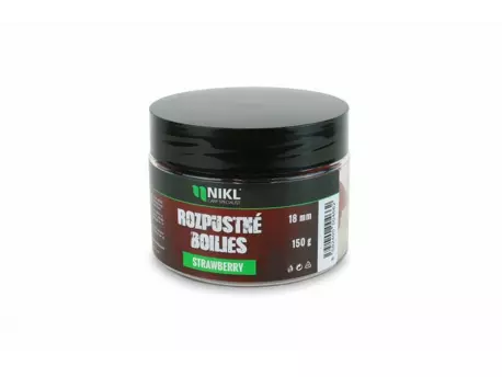 Nikl Rozpustné boilies Strawberry 150g