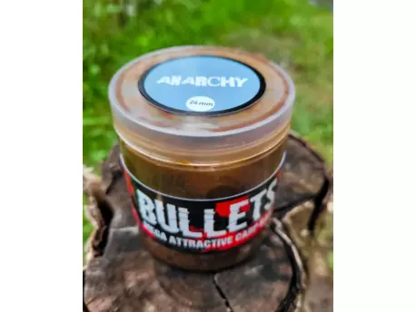 Carp Time G.B.U. BULLETS ANARCHY - dipované boilies 200g