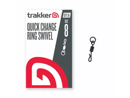 Trakker Products Trakker Obratlík QC Ring Swivel vel.8, 10ks